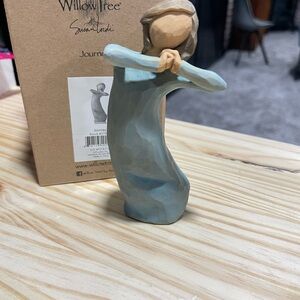 Willow Tree Journey Sculpture - Blue and Tan